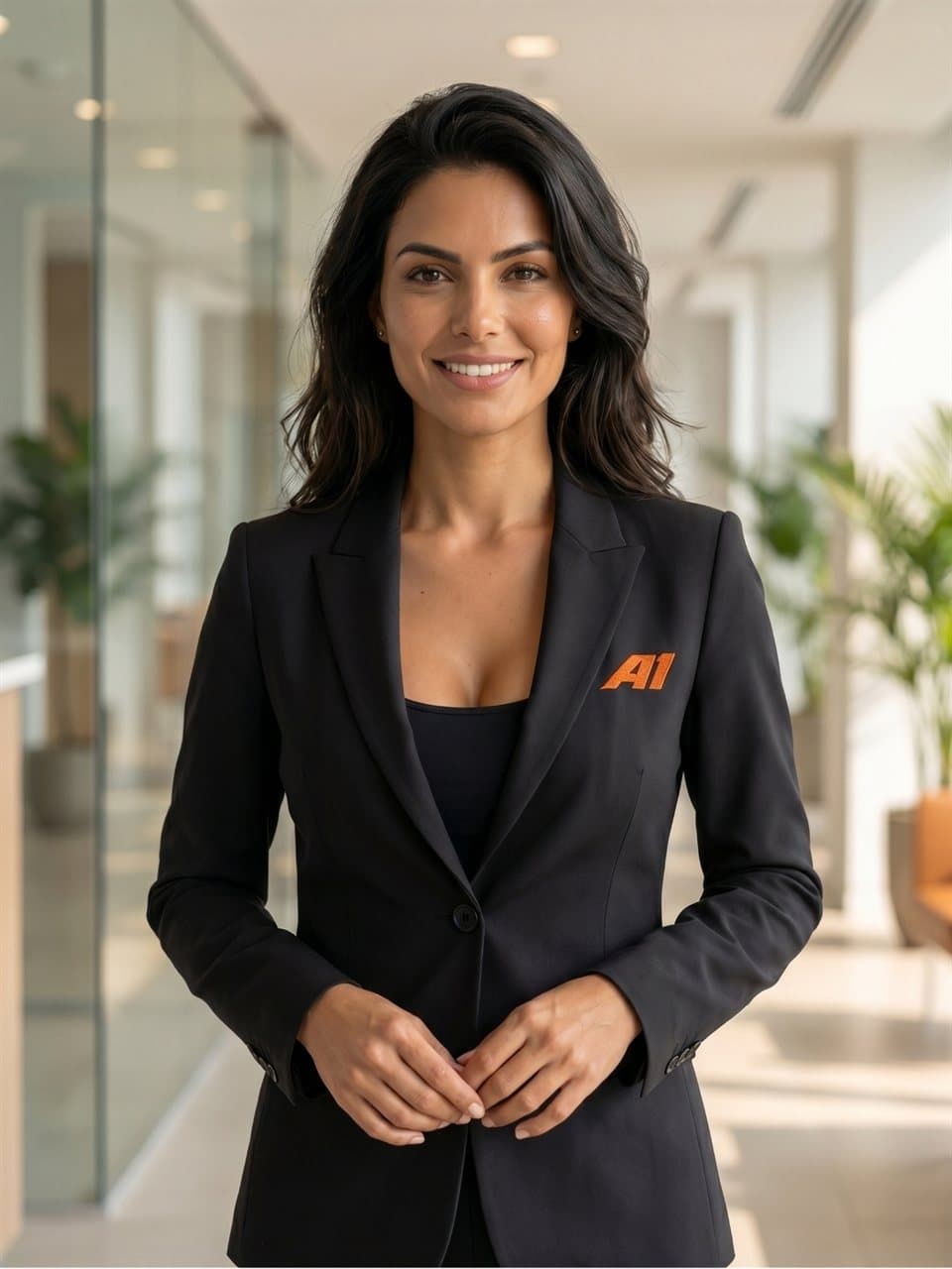 Livia, pronta pra atender na sua loja